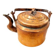 Antique cooper  Kettle tall 11 inches wide 8 inches picture