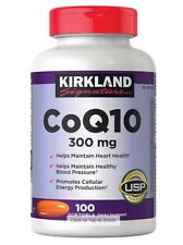 Kirkland Signature COQ10 300 mg 100 Softgels - Exp-08/2025 + picture