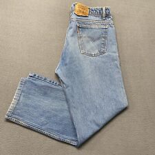 Vintage Levi’s 505 Jeans Mens 38x34 Blue Denim Straight Leg Regular Fit 90s USA picture