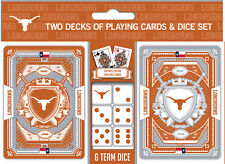NCAA Texas Longhorns 2-Pack Playing cards & Dice set picture
