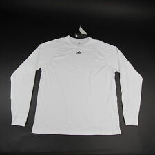 adidas Climalite Long Sleeve Shirt Men's White Used picture