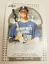 BOBBY WITT Jr Rare 2017 NIKE Perfect Game All American BONUS Rookie ONLY 2017 RC picture
