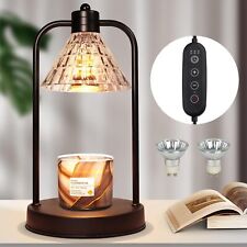 Candle Warmer Lamp with Timer- 2 Bulbs,Vintage,Electric Dimmable Melter picture