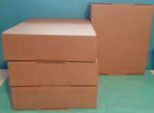50 12x10x3 Boxes Blank Cardboard Corrugated Shipping Packing Tapeless Easy Fold  picture