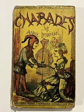 RARE 1862 EDITION CHARADES BY ANNE BOWMAN ROUTLEDGE 114 PAGES  picture