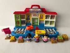 Fisher Price Little People Market Mercado English Spanish Playset 2006 picture