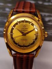 TITONI AIRMASTER 21 JEWELS WINDING NEW OLD STOCK 304-345 SWISS MEN FULL WORKING picture