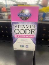 1 New Garden of Life Vitamin Code 50 & Wiser Women Multivitamin - 120 Capsules picture