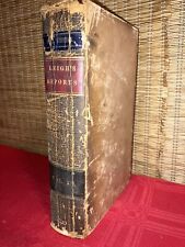 Antique 1844 Book Vol. XII Cases Argued & Determined Court of Appeals Virginia picture