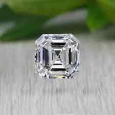 3 Ct Certified Natural Asscher Cut White Diamond D Grade VVS1 + 1 Free Gift picture