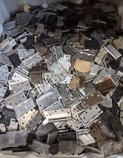 Lot Of Assorted Door Hinges Various Sizes & Finishes Approx 45 pcs Wholesale picture