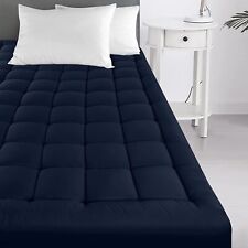Quilted Fitted Mattress Topper Stretches Up to 16 Inches Deep Utopia Bedding picture