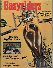 ORIGINAL JUNE, 1971 EASYRIDERS MAGAZINE VOLUME 1 NUMBER 1 1st ISSUE/KNUCKLEHEAD picture