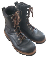 Goodyear Welt Talimena Logger Boots 44103 Bates Riding Collection: Men's Black picture