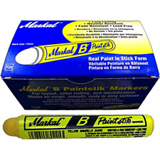 Paintstik B, Yellow Solid Paint Marker (12/box, 144/cs) picture
