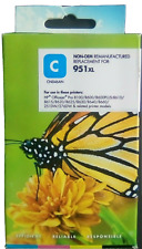 Premium Ink Cartridge HP951XL Non-OEM Replacement Cartridge Color CYAN New  picture