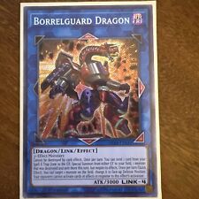 Yugioh Borrelguard Dragon BLRR-EN044 Secret Rare 1st Ed NM picture