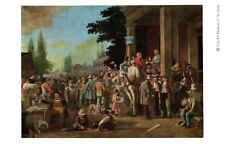 Postcard The County Election George Caleb Bingam City Art Museum St. Louis picture