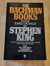 The Bachman Books Stephen King 1985 FIRST 1st Rage Running Man Long Walk + picture