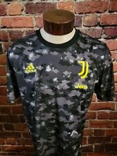 Adidas Men's Large Juventus Black Gray C Short Sleeve Shirt picture