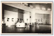 c1920's Various Exhibits Adler Planetarium & A. Museum Chicago Illinois Postcard picture