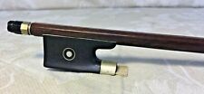 Antique Violin Bow Germany Six Sided Wood Shaft Circa Pre 1900 picture