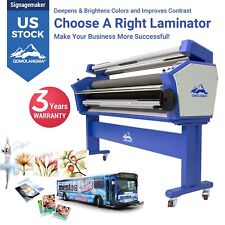 QOMOLANGMA 55in Full-auto Wide Format Cold Laminator Max. Nip Opening 1.38in picture