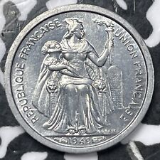 1949 New Caledonia 50 Centimes (17 Available) High Grade (1 Coin Only) picture