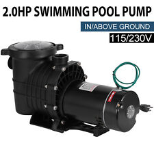 Hayward 2.0HP Swimming Pool Pump In/Above Ground w/ Motor Strainer Filter Basket picture