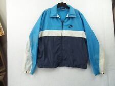 Vintage Nike Windbreaker Mens Jacket Size Large Blue & White Lightweight picture