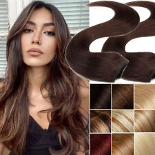 CLEARANCE Clip In 100% Human Hair Extensions Full Head Real Remy Hair 8 pieces picture