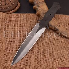 CUSTOM  FORGED Carbon Steel Blank Blade Skinner Knife Knife Making Supplies 3233 picture