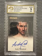 Andy Whitfield Autographed Card picture