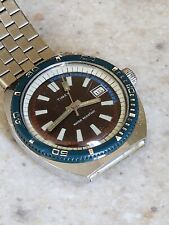 Vintage 1971 Timex Diver Wristwatch 2767-12571 PEPSI DIAL Keeps Time  picture