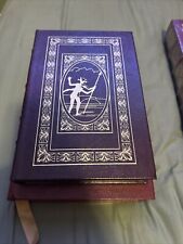 At The Earth's Core & Princess Mars Burroughs New Easton Press Leather Hardback picture
