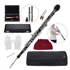 Professional English Horn Alto Oboe F Key Synthetic Wood Body Silver-plated Keys picture