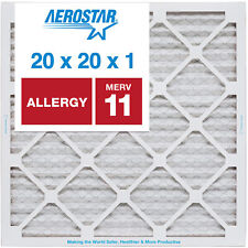 Aerostar 20x20x1 MERV  11, Pleated Air Filter, 20x20x1, Box of 1 picture