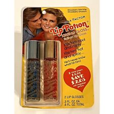 Vintage Max Factor Lip Potion Kissing Gloss Strawberry Mint Smooch NEW 1970s picture