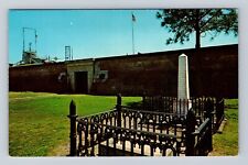 Sullivan's Island SC-South Carolina, Indian Chief Osceola Grave Vintage Postcard picture
