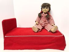 Vtg Pleasant Company Doll Molly McIntire PC Bed 1990 & Pajamas Historical PC Lot picture