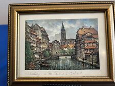 Strasbourg Framed Print Made in France Cathedral 9.5