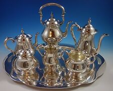 Old French by Gorham Sterling Silver Tea Set 6pc with Tray (#1639) Exceptional picture