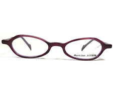 Martine Sitbon Petite Eyeglasses Frames 6248 RDP Brown Tortoise Purple 46-19-143 picture