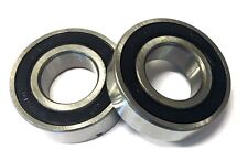 PAIR OF 6205 RS BEARINGS DUAL SIDE RUBBER SEAL  6205-RS picture