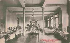 WWI Military Stanley Hospital Soldiers Nurse Liverpool England Vintage Postcard picture