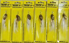 6 - Pack Panther Martin Sonic Streamer 1/4 oz Gold/White , NEW picture
