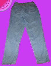 Vintage CHIC Blue JEANS Women's High Rise Denim Mom Tapered Pants Size 12 picture