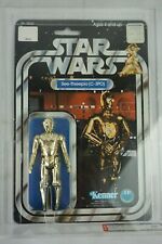 Vintage 1978 Kenner Star Wars 12 Back-C C-3PO See-Threepio AFA 70 EX+ MOC picture