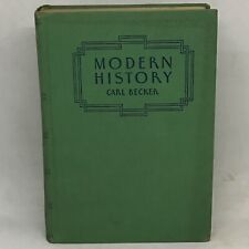 Antique 1935 Modern History Rise Of Democratic, Scientific, Indust. Civilization picture