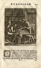 Antique Print-MERCHANT-BOOK SELLER-St. Clara-1758 picture